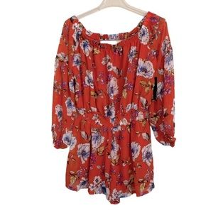 Fashion Nova Floral Romper